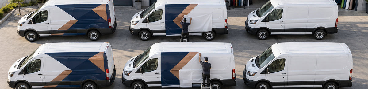 How to Plan a Multi-Vehicle Fleet Branding Project