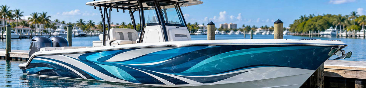 Vinyl Should Be Used for Boat Graphics