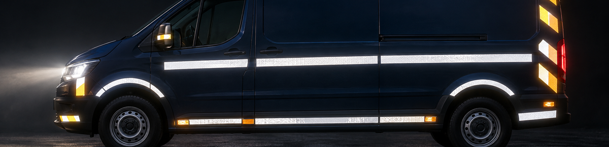 The Best Places to Use Reflective Graphics on a Vehicle