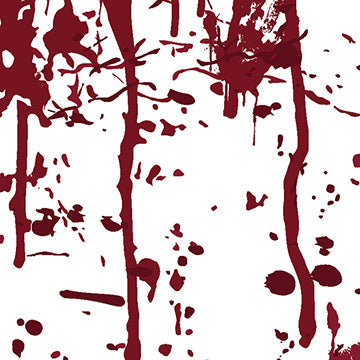 Bloodbath White pattern swatch