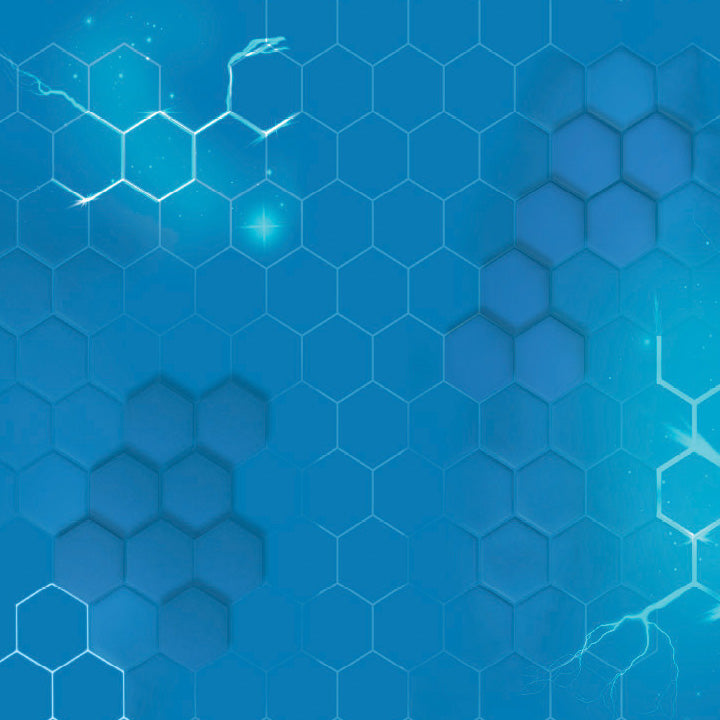 Hex Electric Pattern Vinyl Wraps
