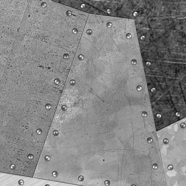 Steel Plate Pattern Vinyl Wraps