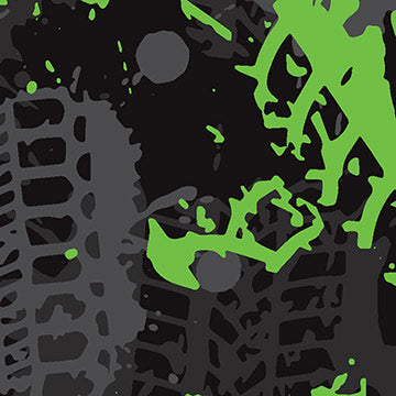 Tire Splatter Vinyl Wraps