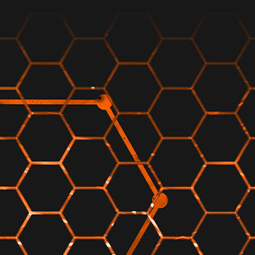 Vivid Hex Pattern Vinyl Wraps