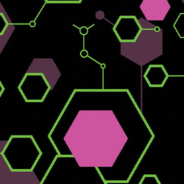 Hex DNA Pattern Vinyl Wraps