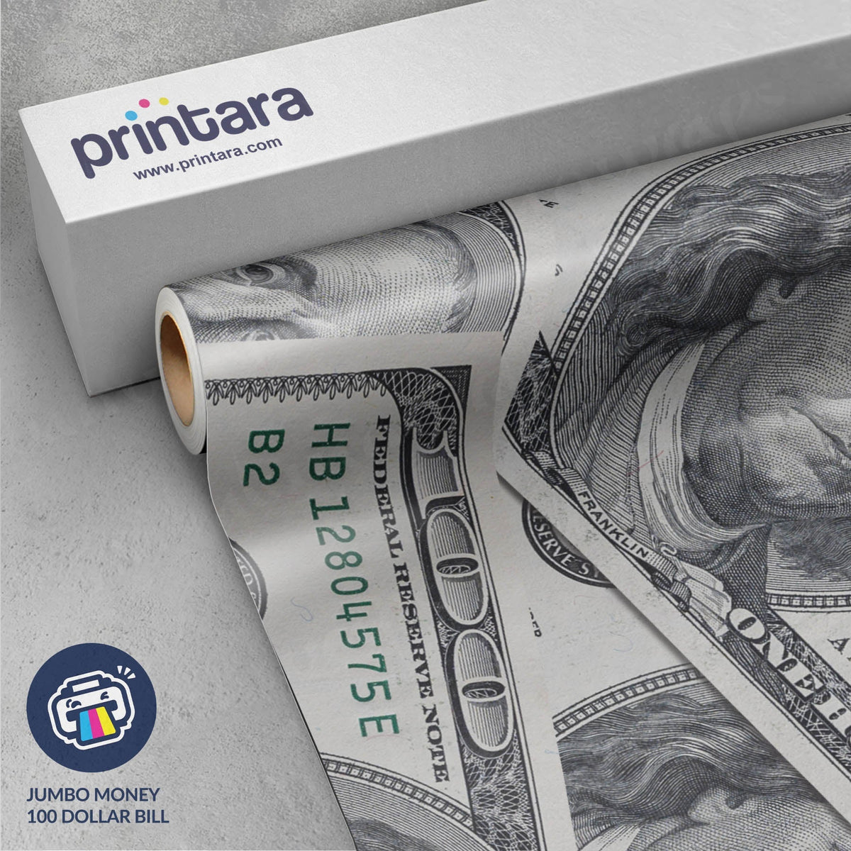 Jumbo Money Dollar Bill vinyl wrap roll