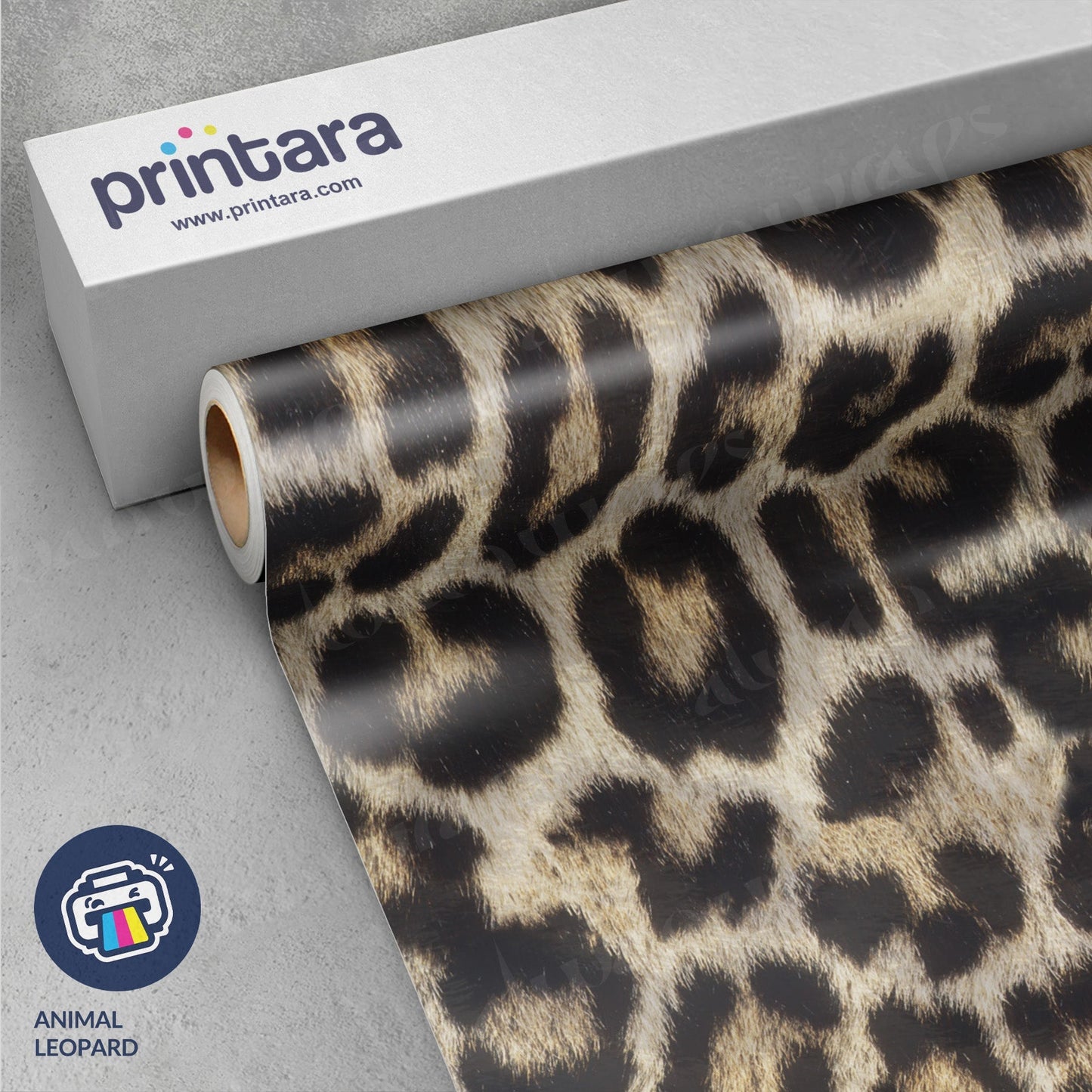 Animal Print Leopard Vinyl Wrap