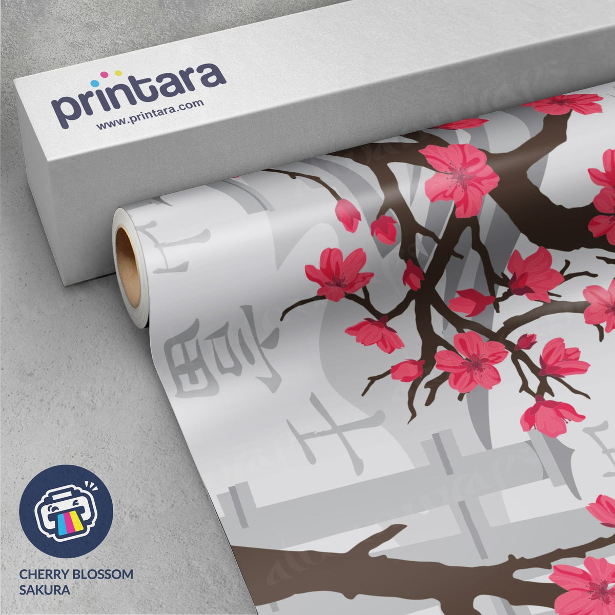 Printara Cherry Blossom Sakura Vinyl Wrap