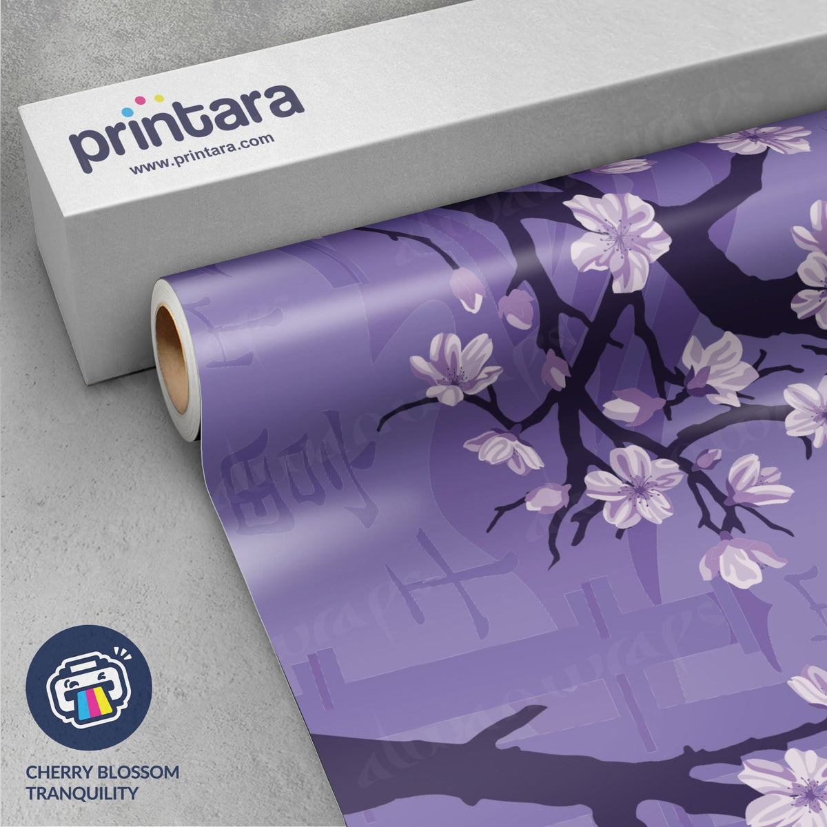 Printara Cherry Blossom Tranquility Vinyl Wrap