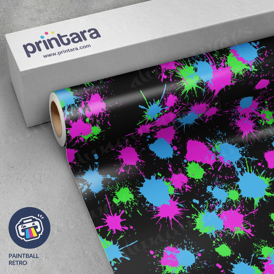 Printara Paintball Vinyl Wraps