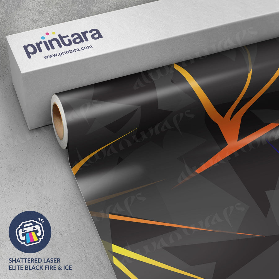 Printara Shattered Laser Vinyl Wraps