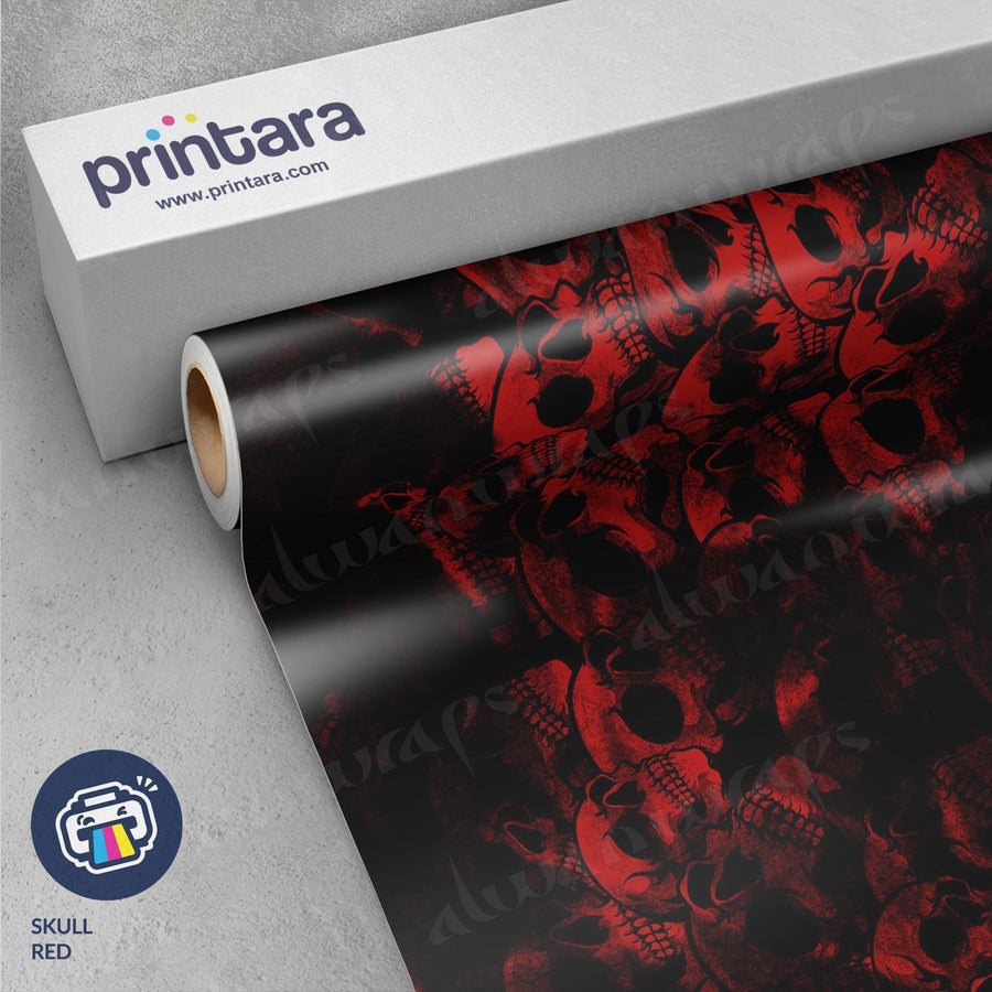 Printara Skull Vinyl Wraps