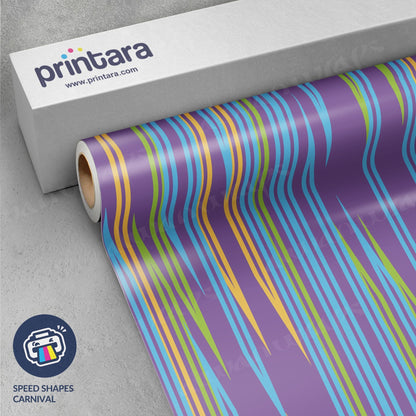 Speed Shapes Carnival Vinyl Wrap