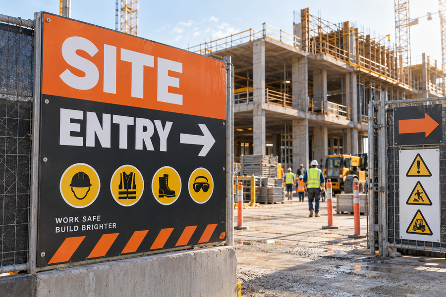 Construction Site Signage