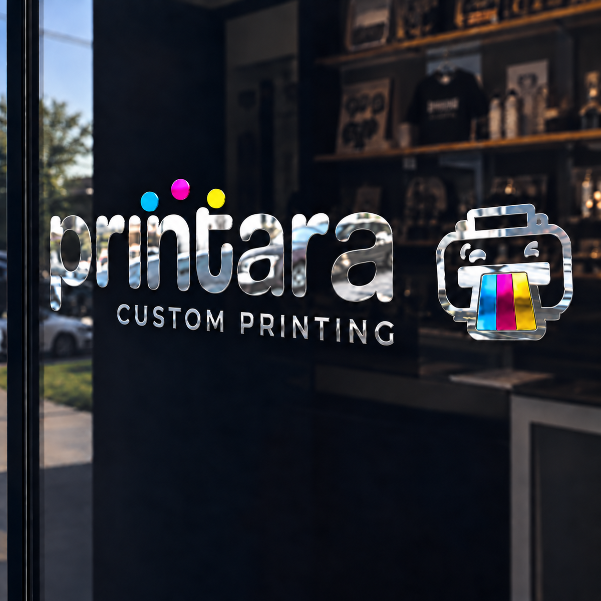 Custom Chrome Decals & Lettering