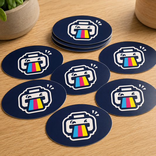 Custom Oval Stickers