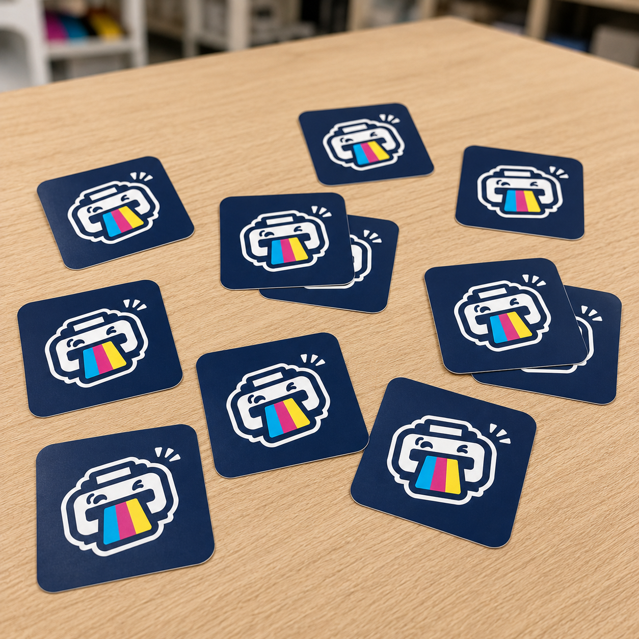 Custom Rounded Corner Stickers
