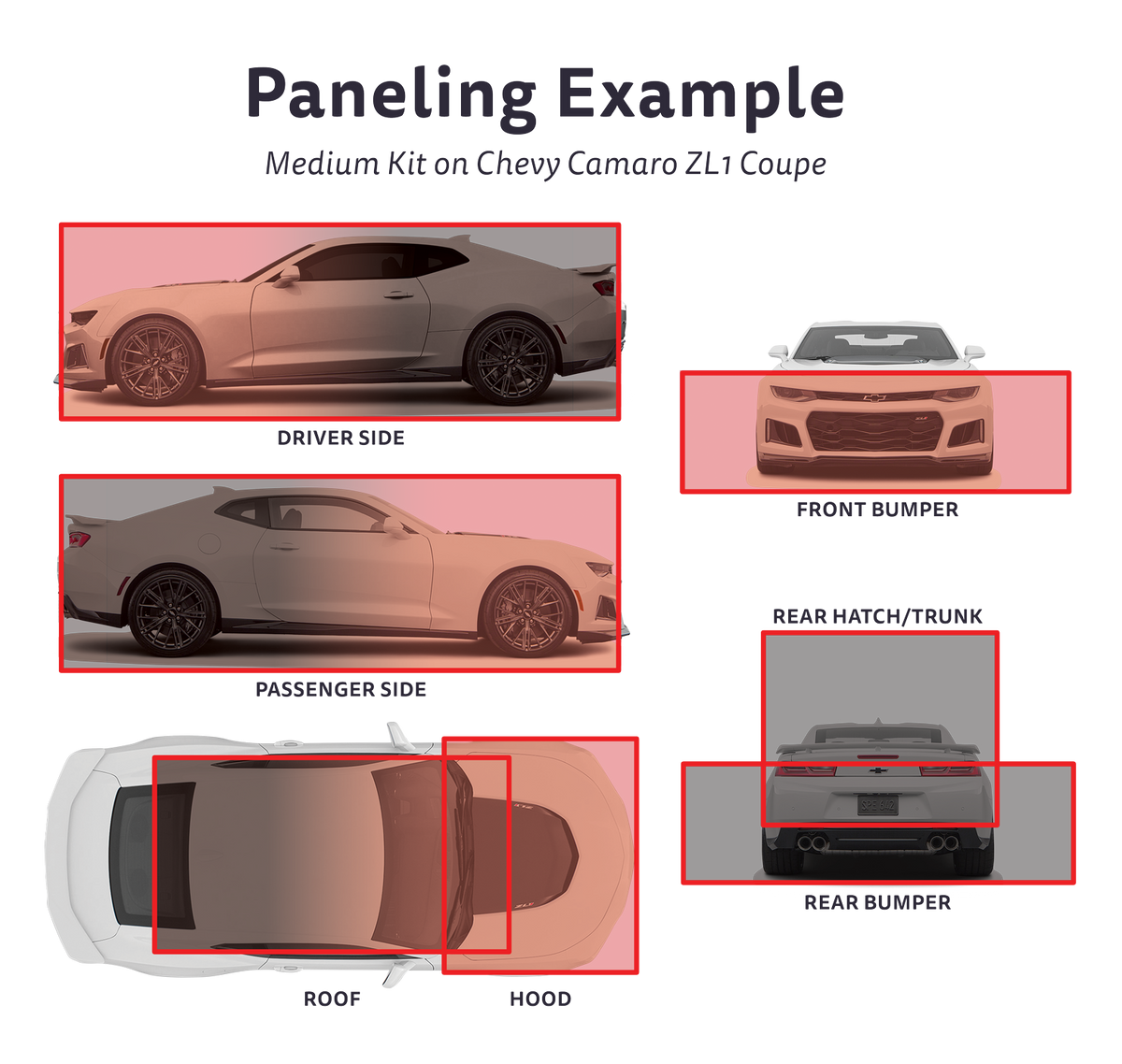 Fade vinyl wrap design example