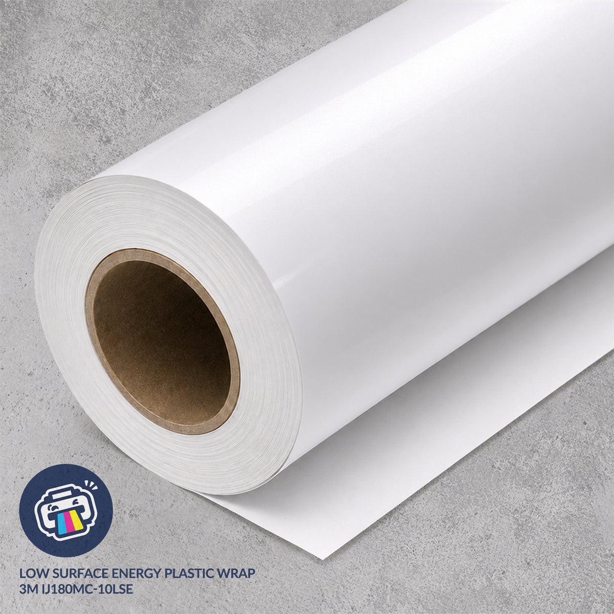 Custom Low Surface Energy Plastic Wrap Vinyl