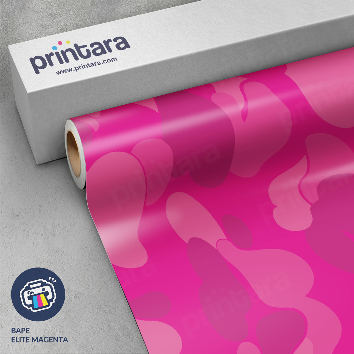 Bape Elite Magenta Vinyl Wrap