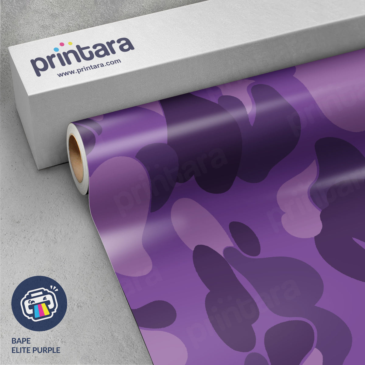 Bape Elite Purple Vinyl Wrap