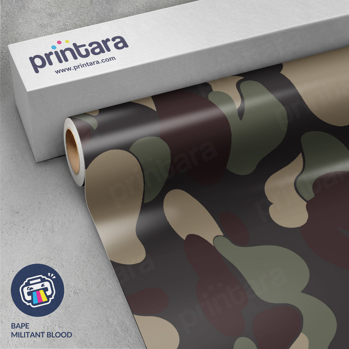 Bape Militant Blood Vinyl Wrap