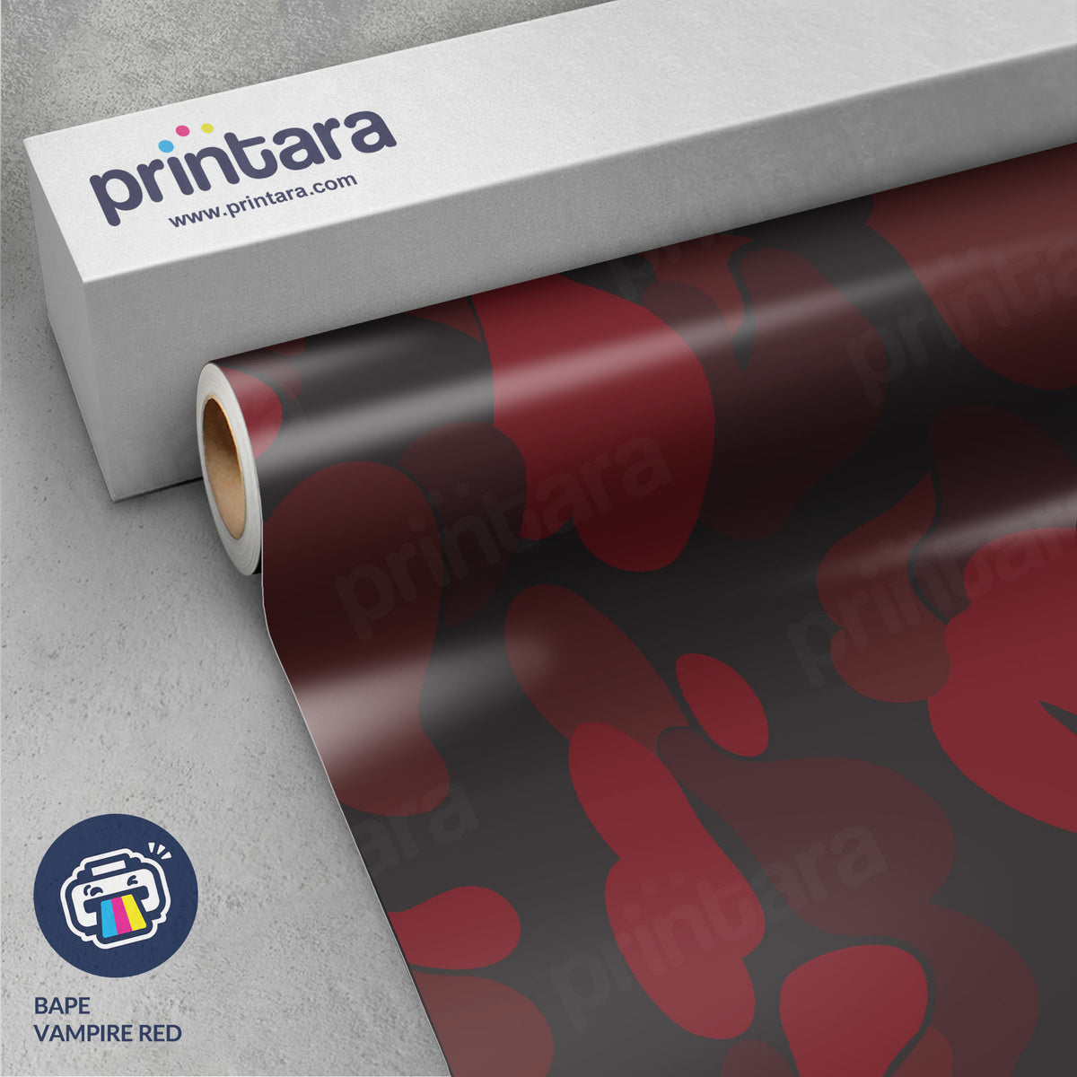 Bape Vampire Red Vinyl Wrap