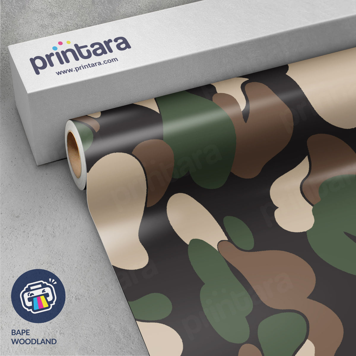 Bape Woodland Vinyl Wrap
