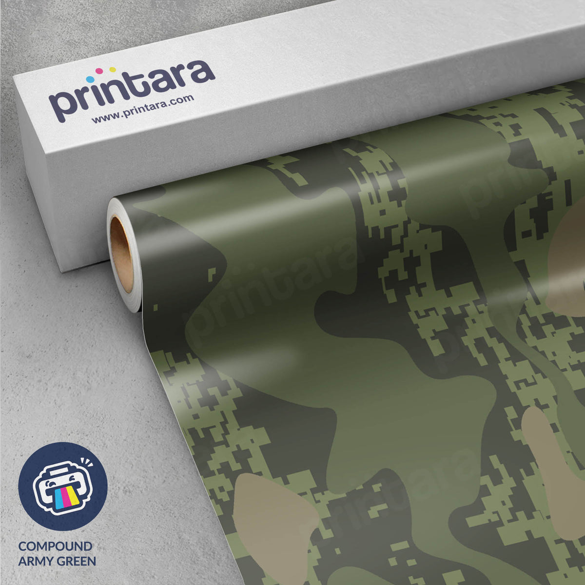 Compound Army Green Gun Skin Vinyl Wrap