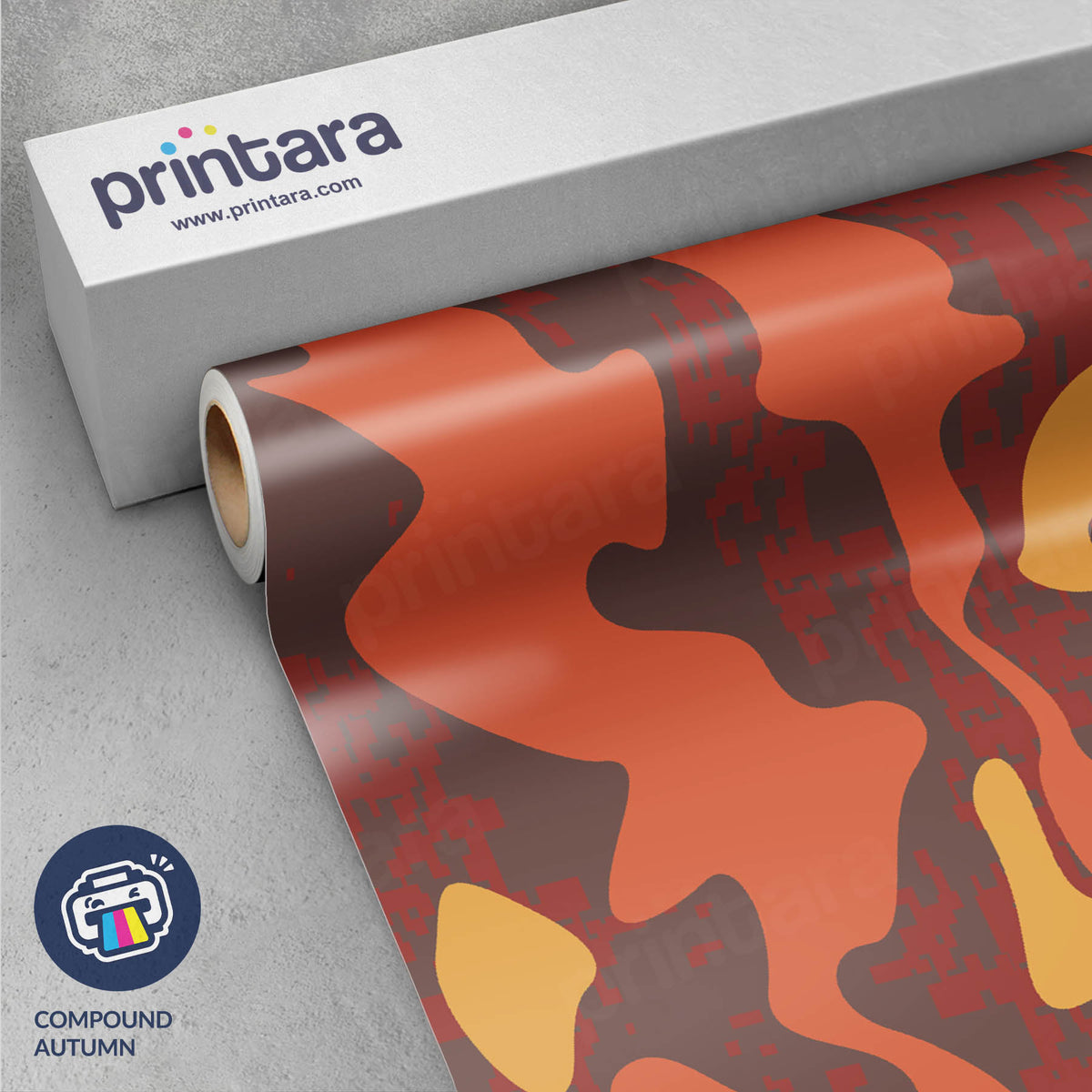 Compound Autumn Gun Skin Vinyl Wrap