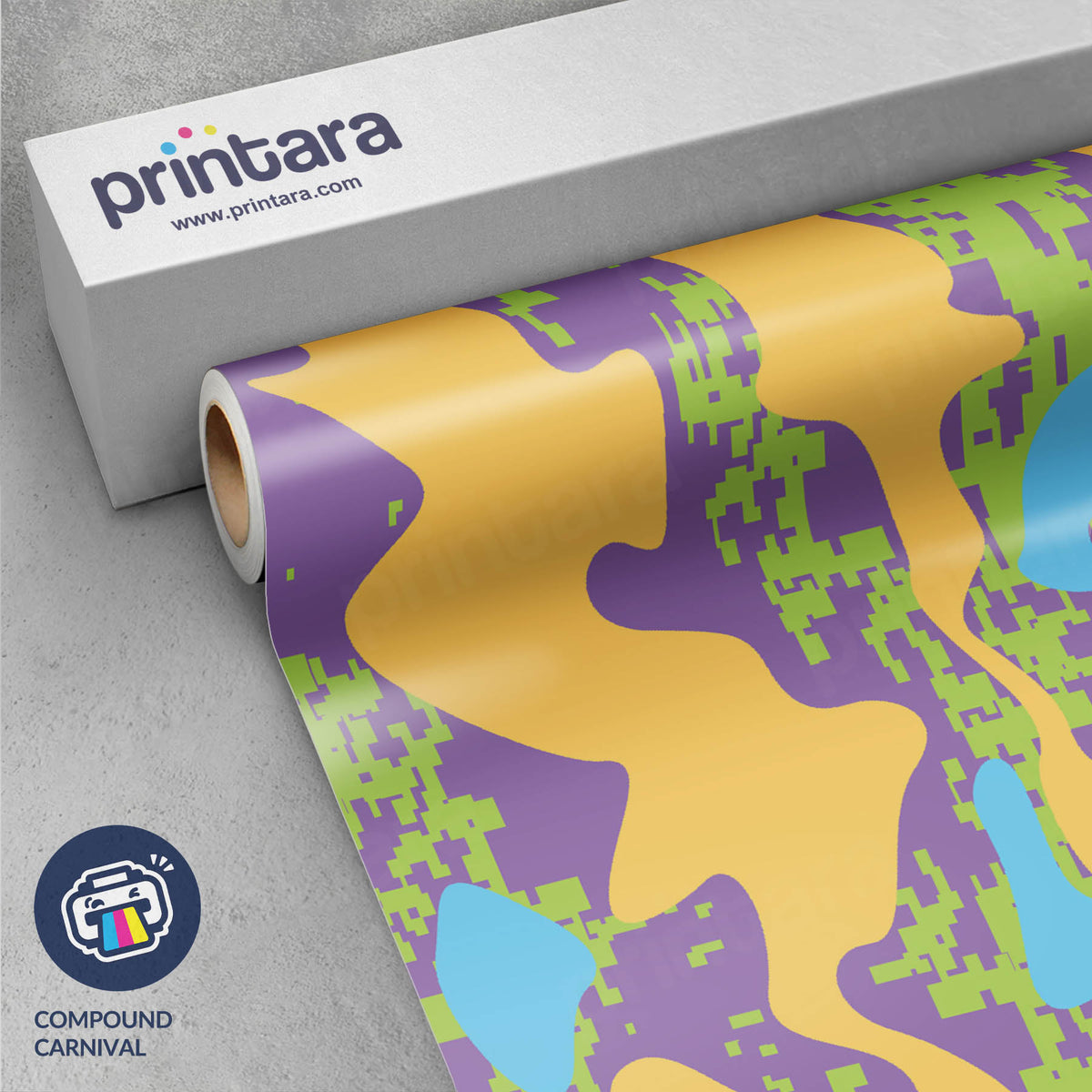 Compound Carnival Gun Skin Vinyl Wrap