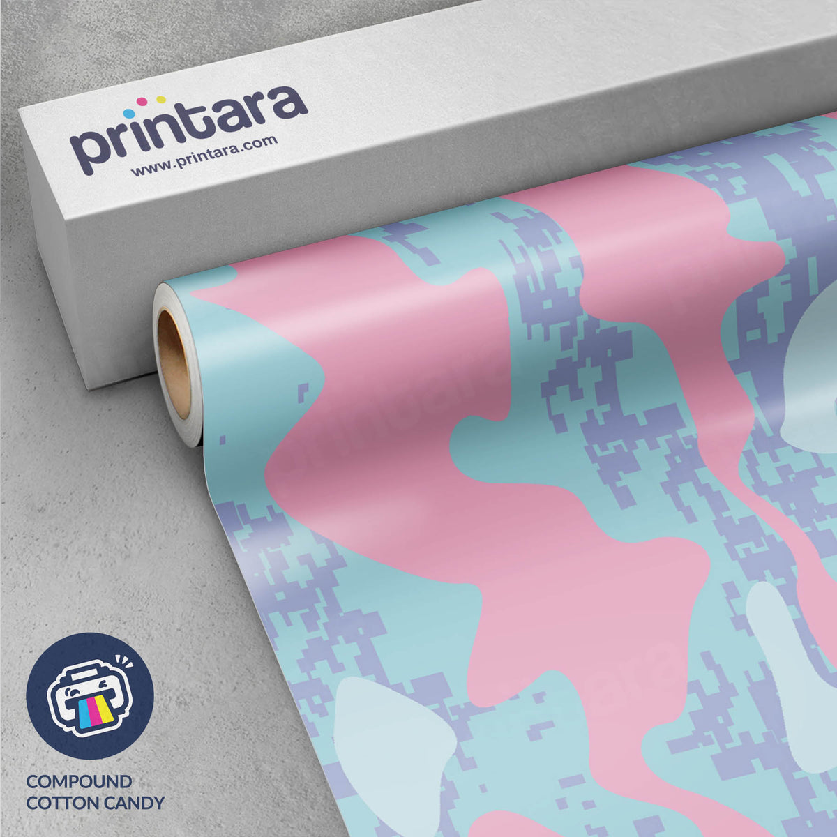 Compound Cotton Candy Gun Skin Vinyl Wrap