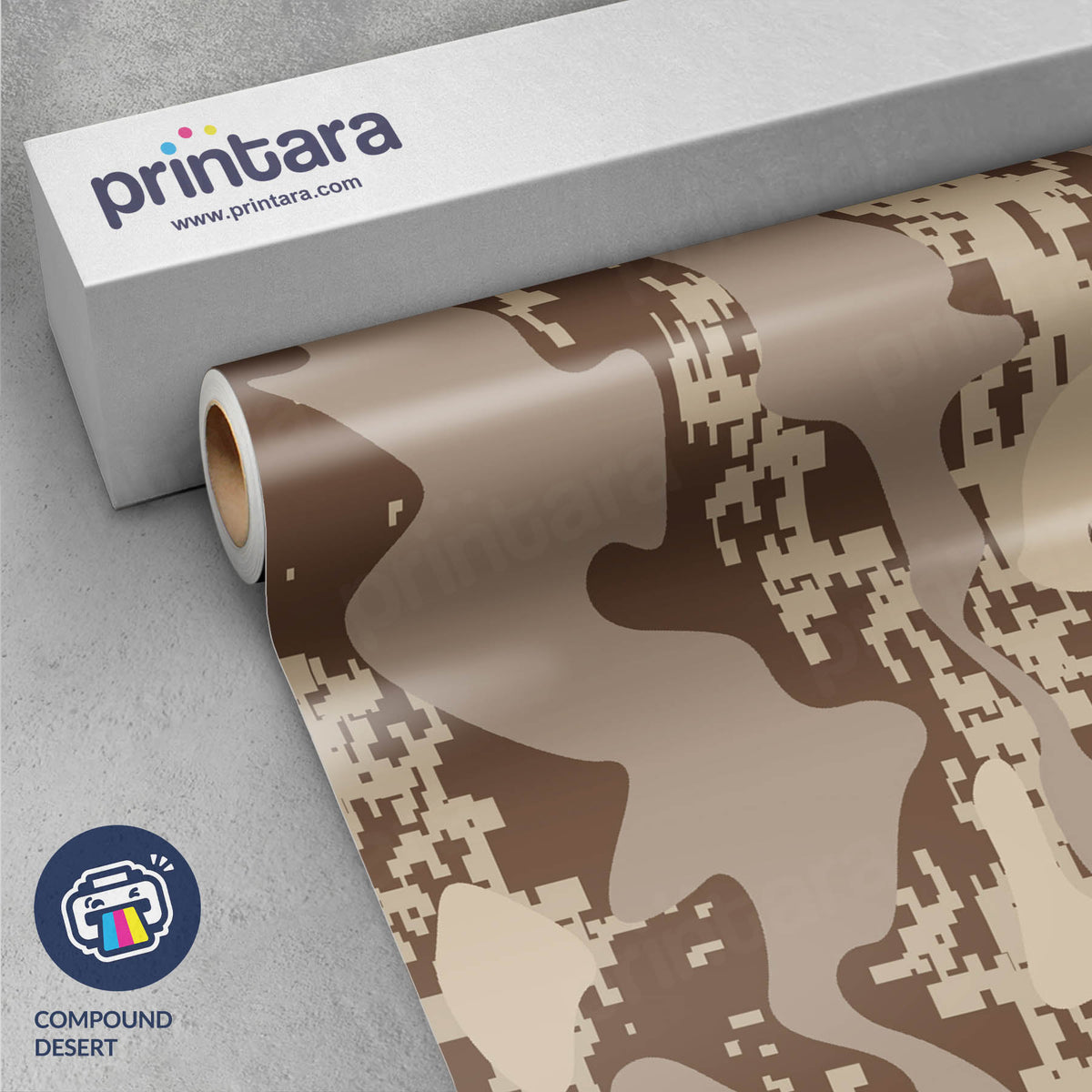 Compound Desert Gun Skin Vinyl Wrap