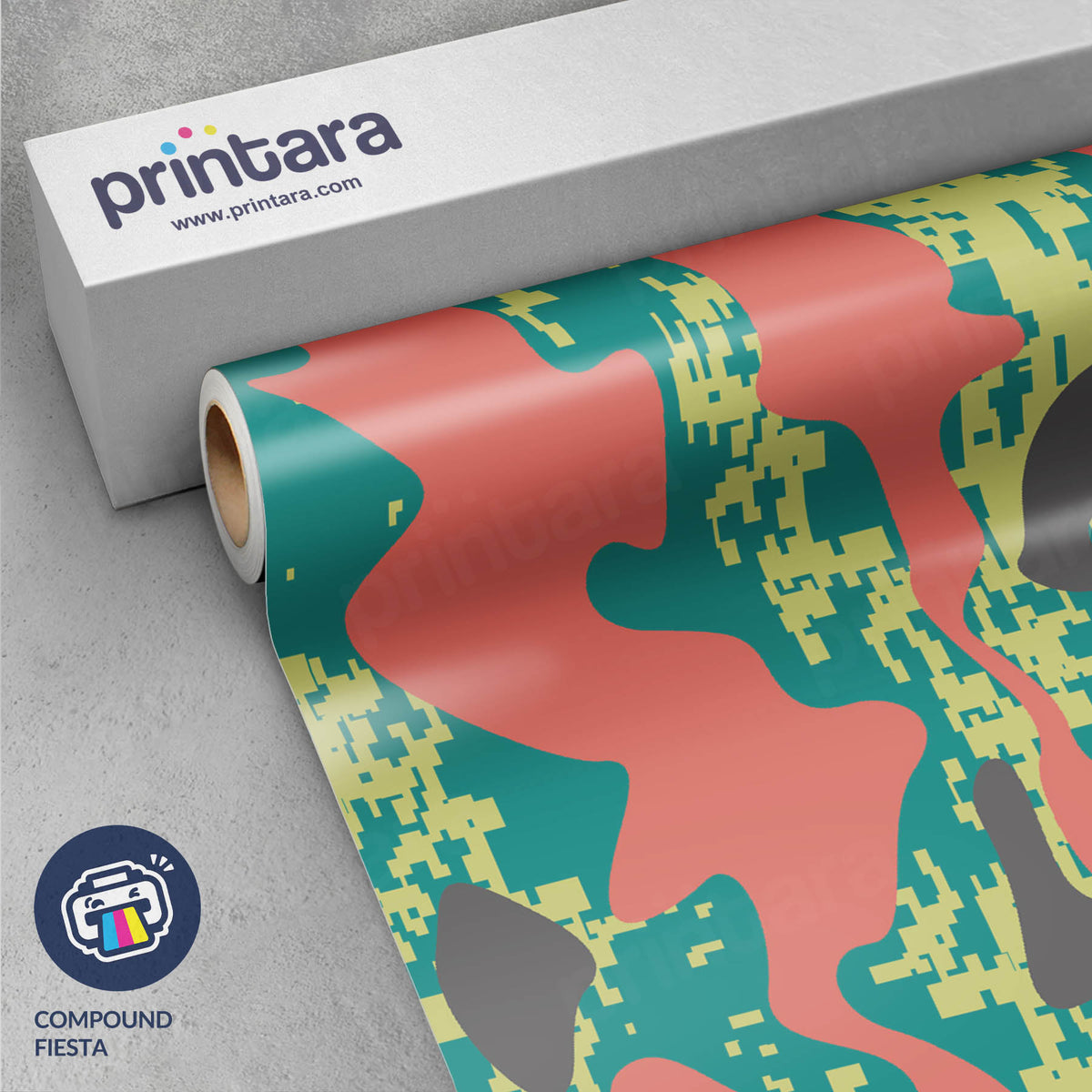 Compound Fiesta Gun Skin Vinyl Wrap