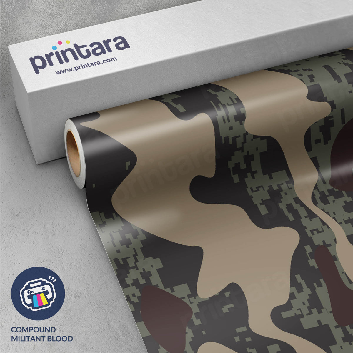 Compound Militant Blood Gun Skin Vinyl Wrap