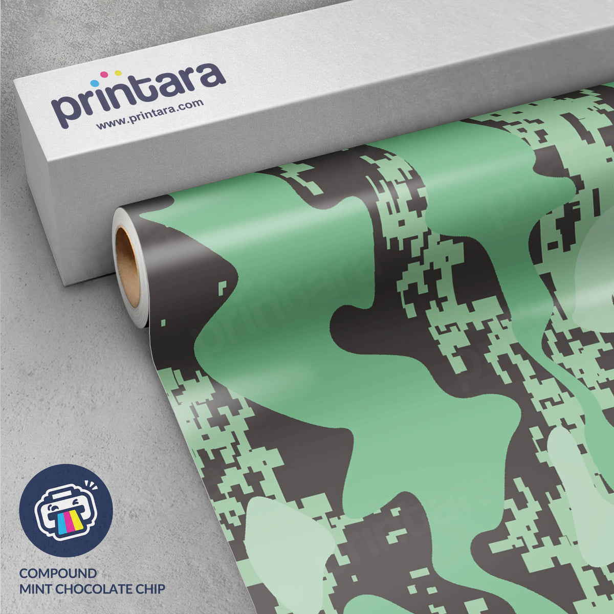Compound Mint Chocolate Chip Gun Skin Vinyl Wrap