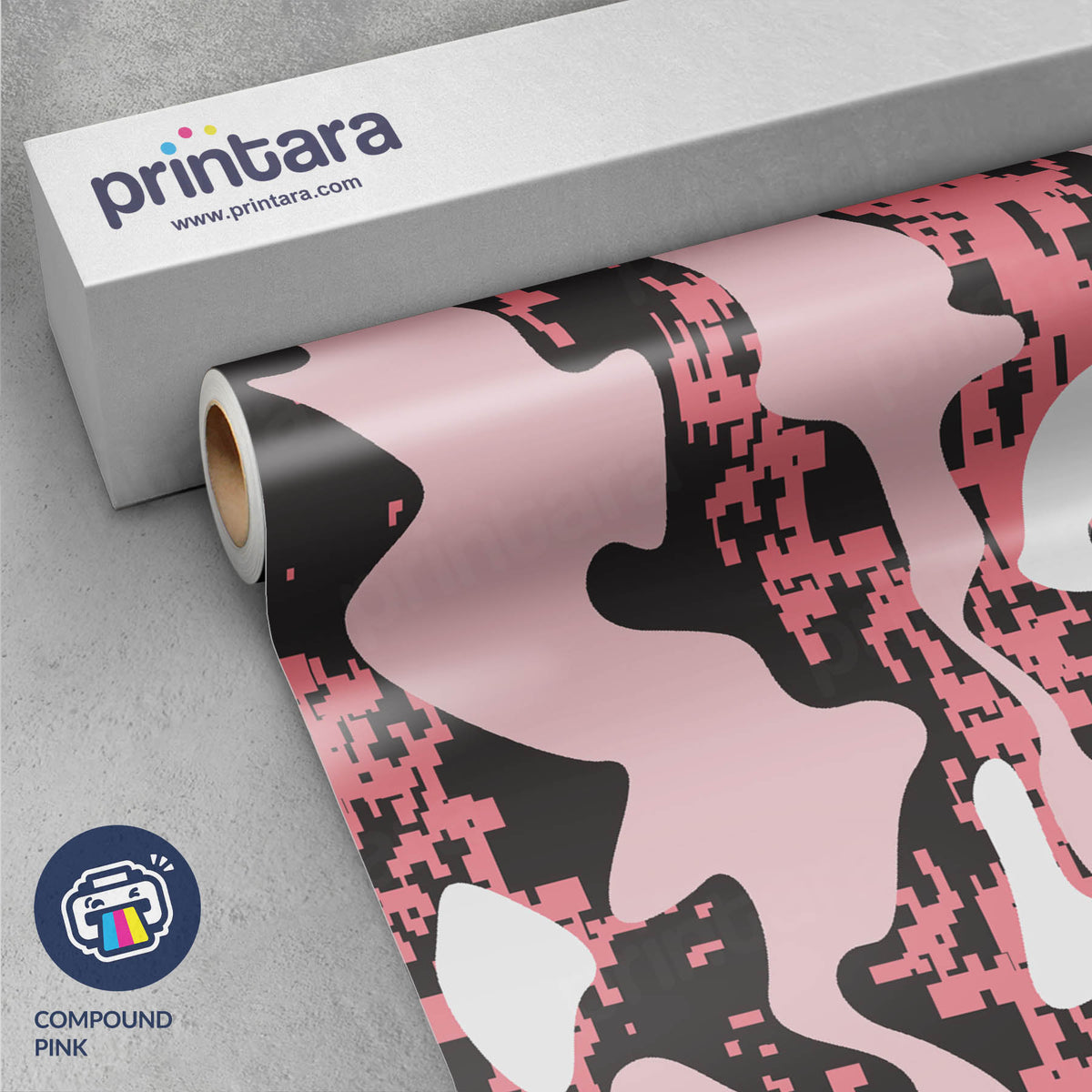 Compound Pink Gun Skin Vinyl Wrap