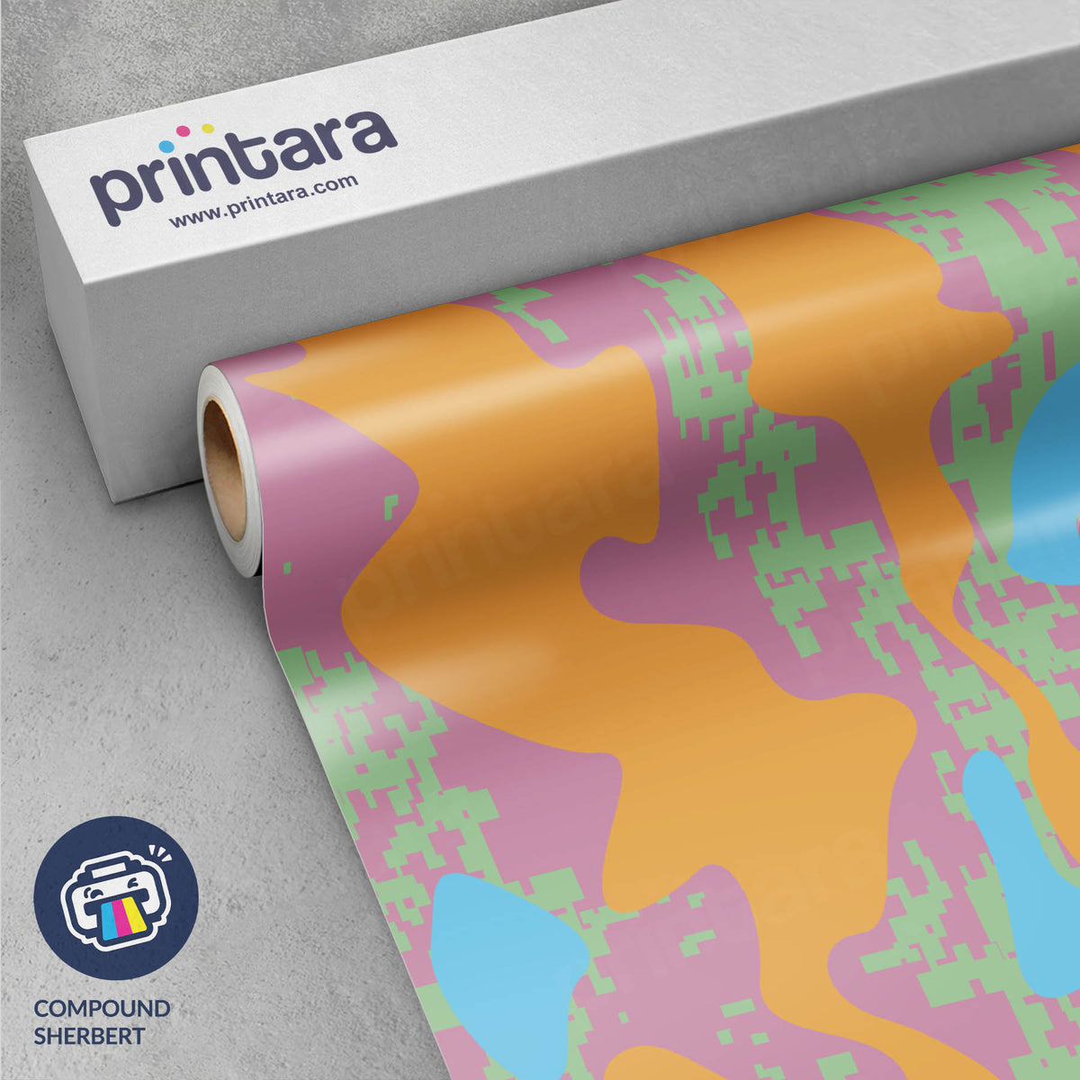 Compound Sherbert Gun Skin Vinyl Wrap