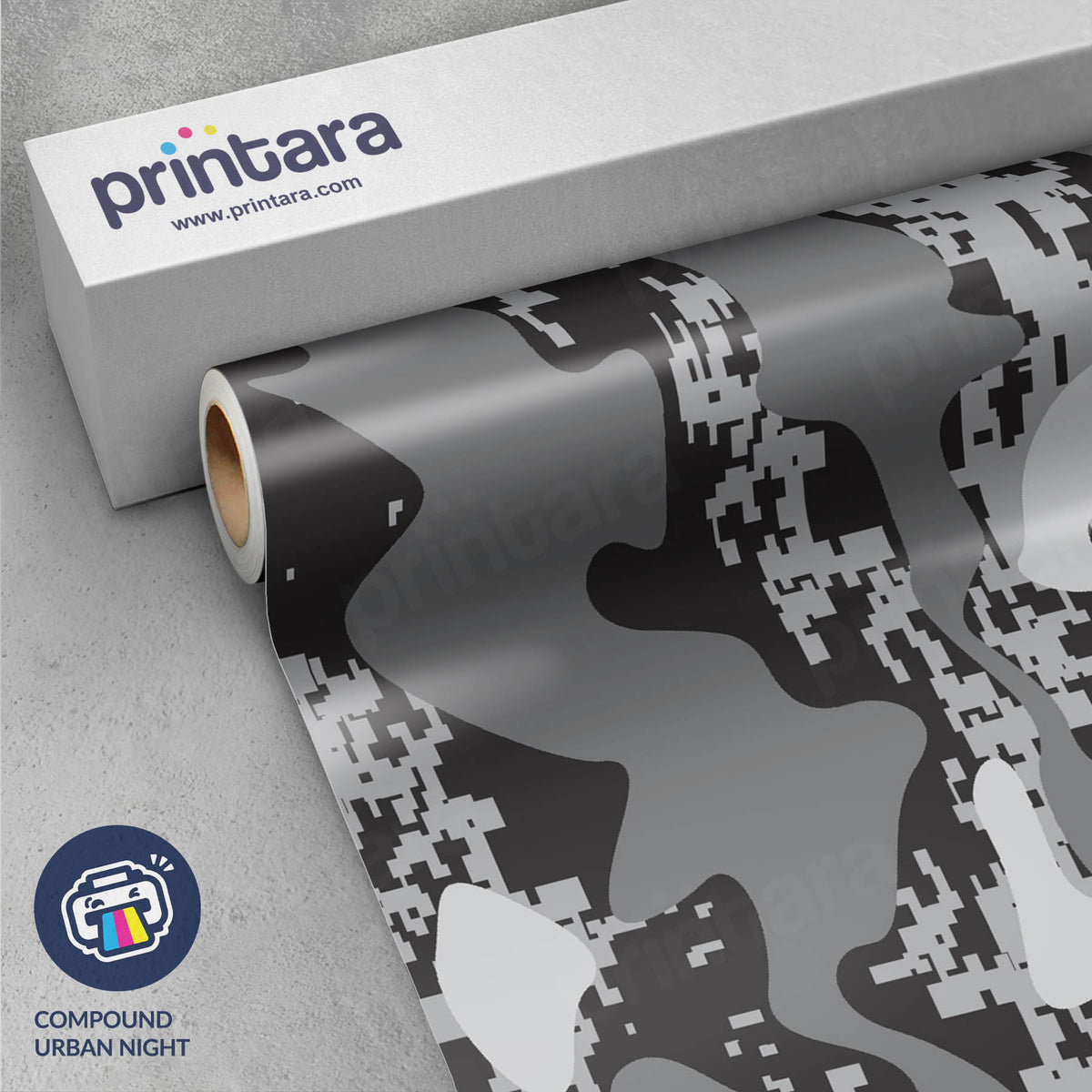 Compound Urban Night Gun Skin Vinyl Wrap