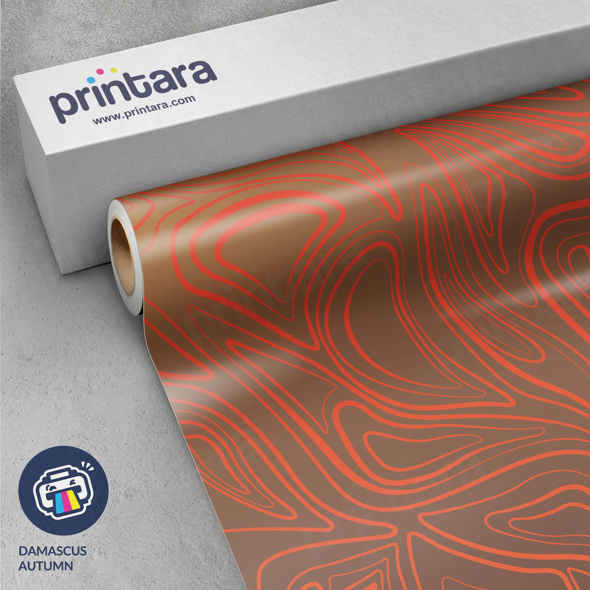Damascus Autumn Gun Skin Vinyl Wrap