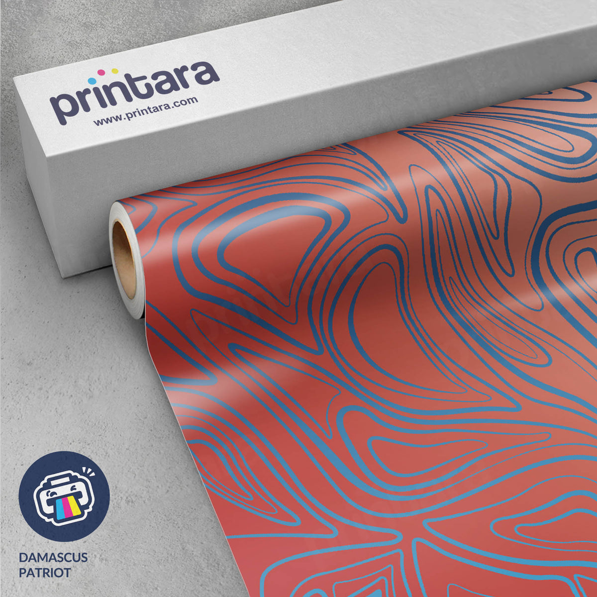 Damascus Patriot Gun Skin Vinyl Wrap