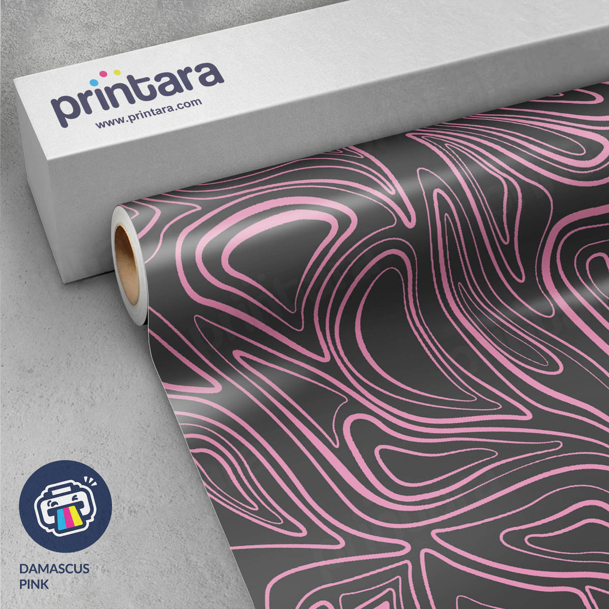 Damascus Pink Gun Skin Vinyl Wrap