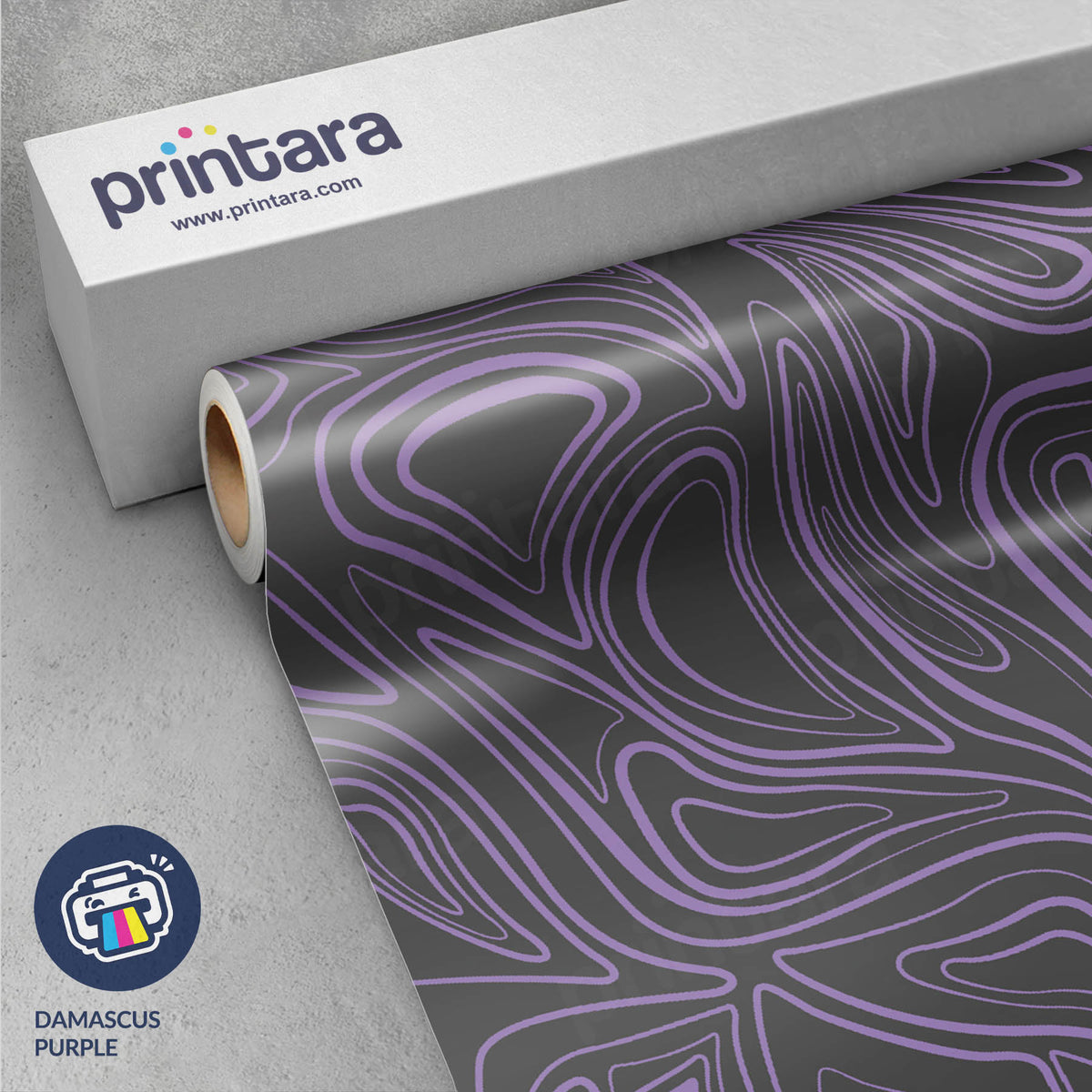 Damascus Purple Gun Skin Vinyl Wrap