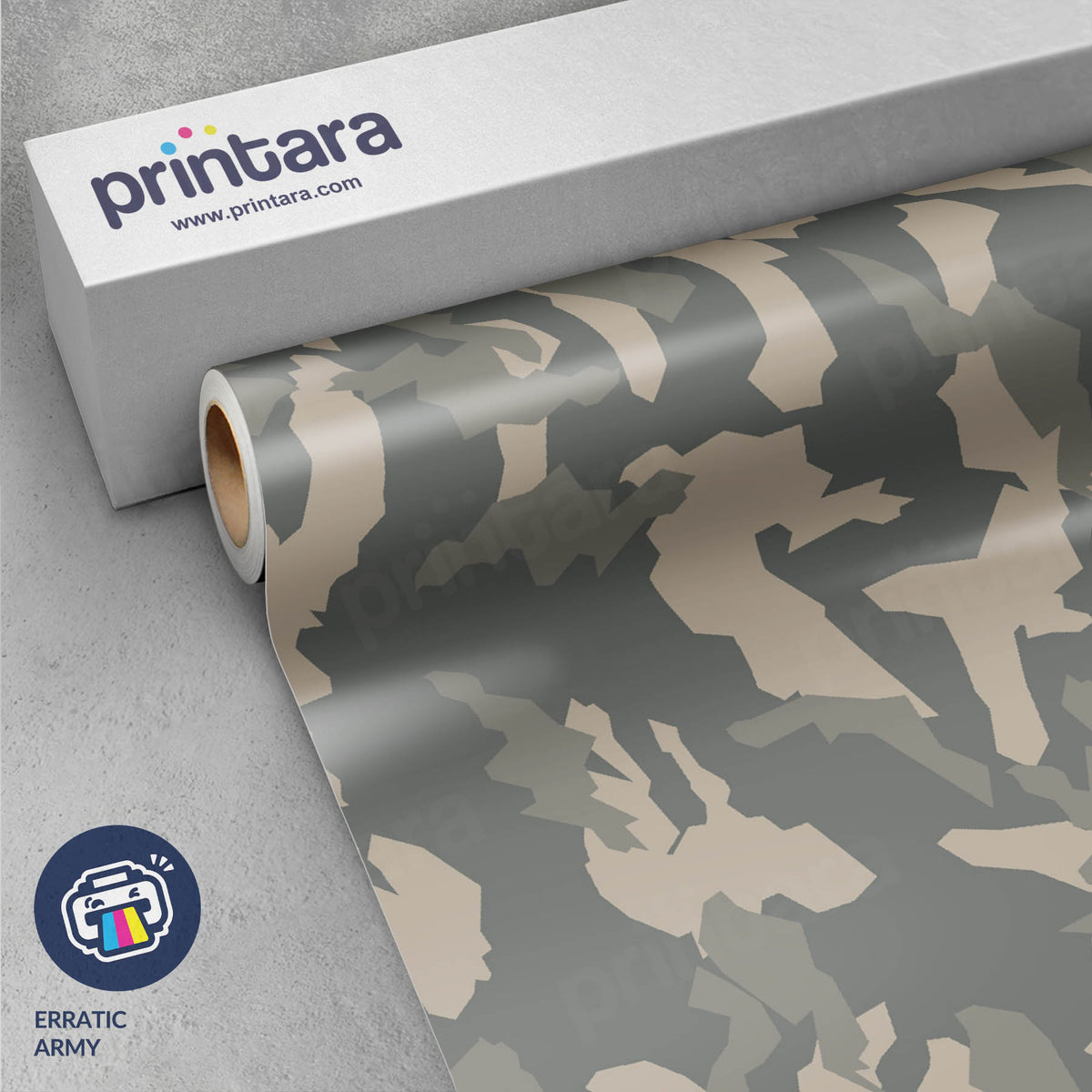 Erratic Army Gun Skin Vinyl Wrap