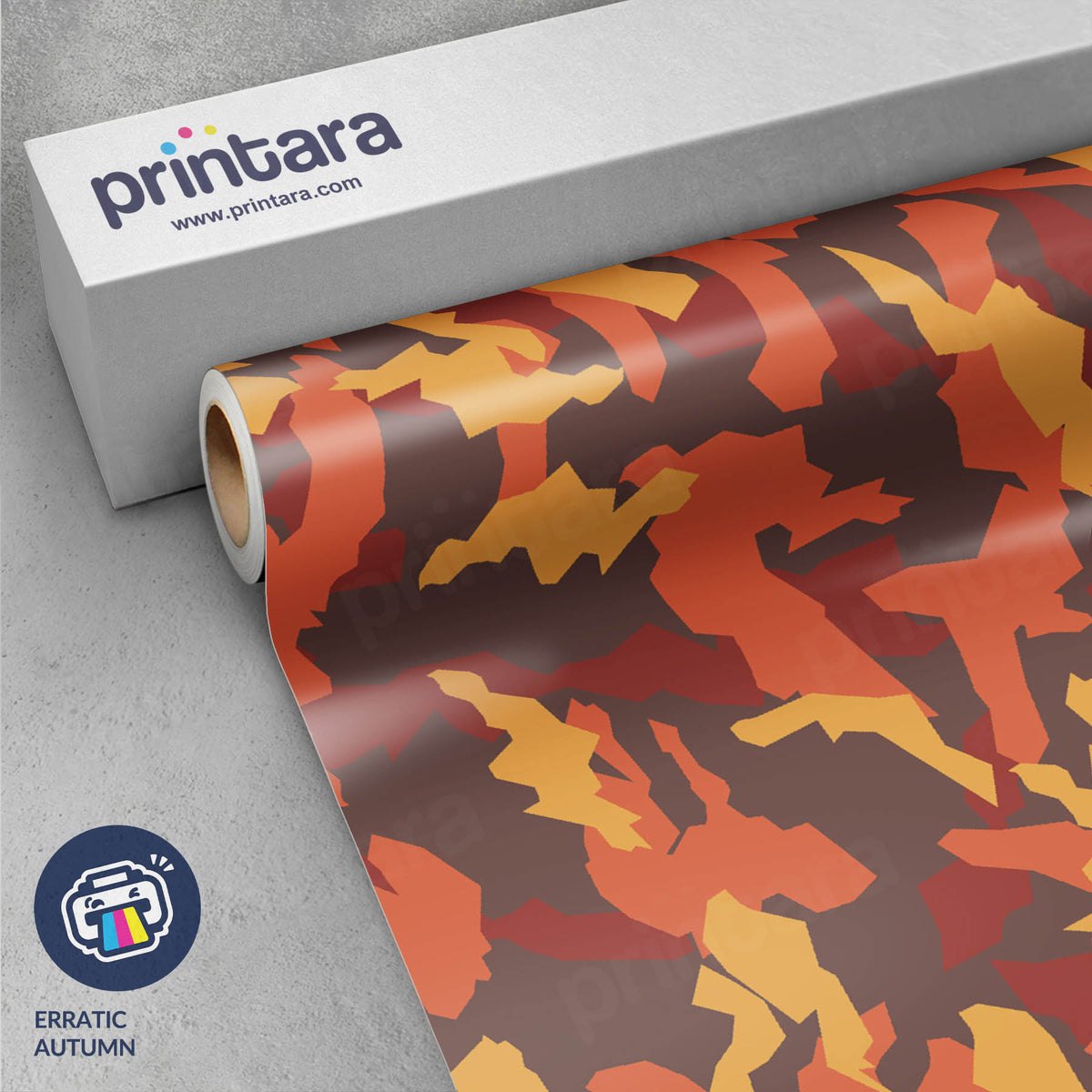 Erratic Autumn Gun Skin Vinyl Wrap