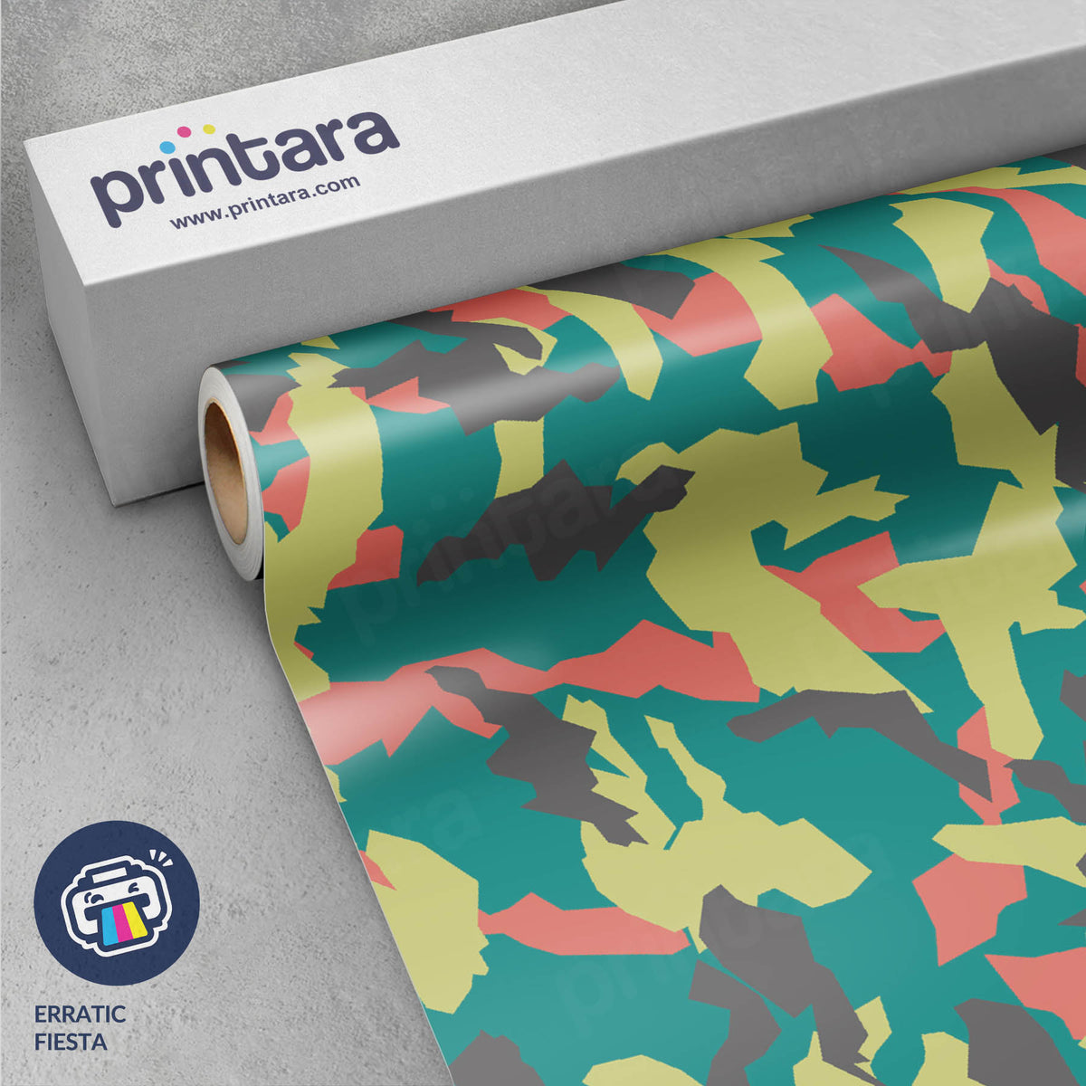 Erratic Fiesta Gun Skin Vinyl Wrap