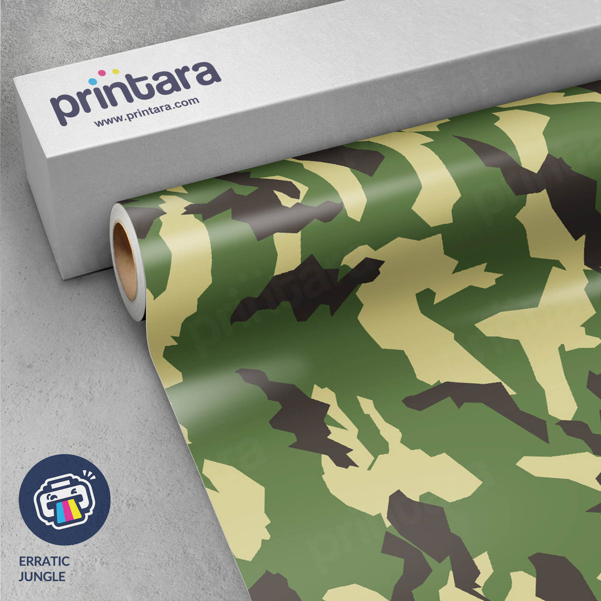 Erratic Jungle Gun Skin Vinyl Wrap