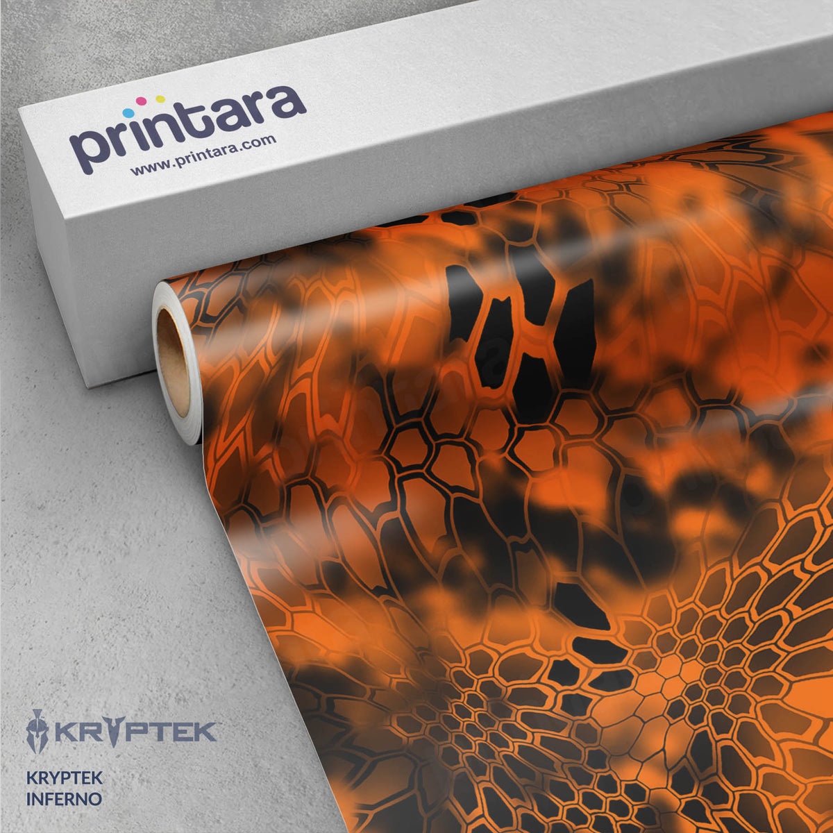Kryptek Inferno Gun Skin Vinyl Wrap
