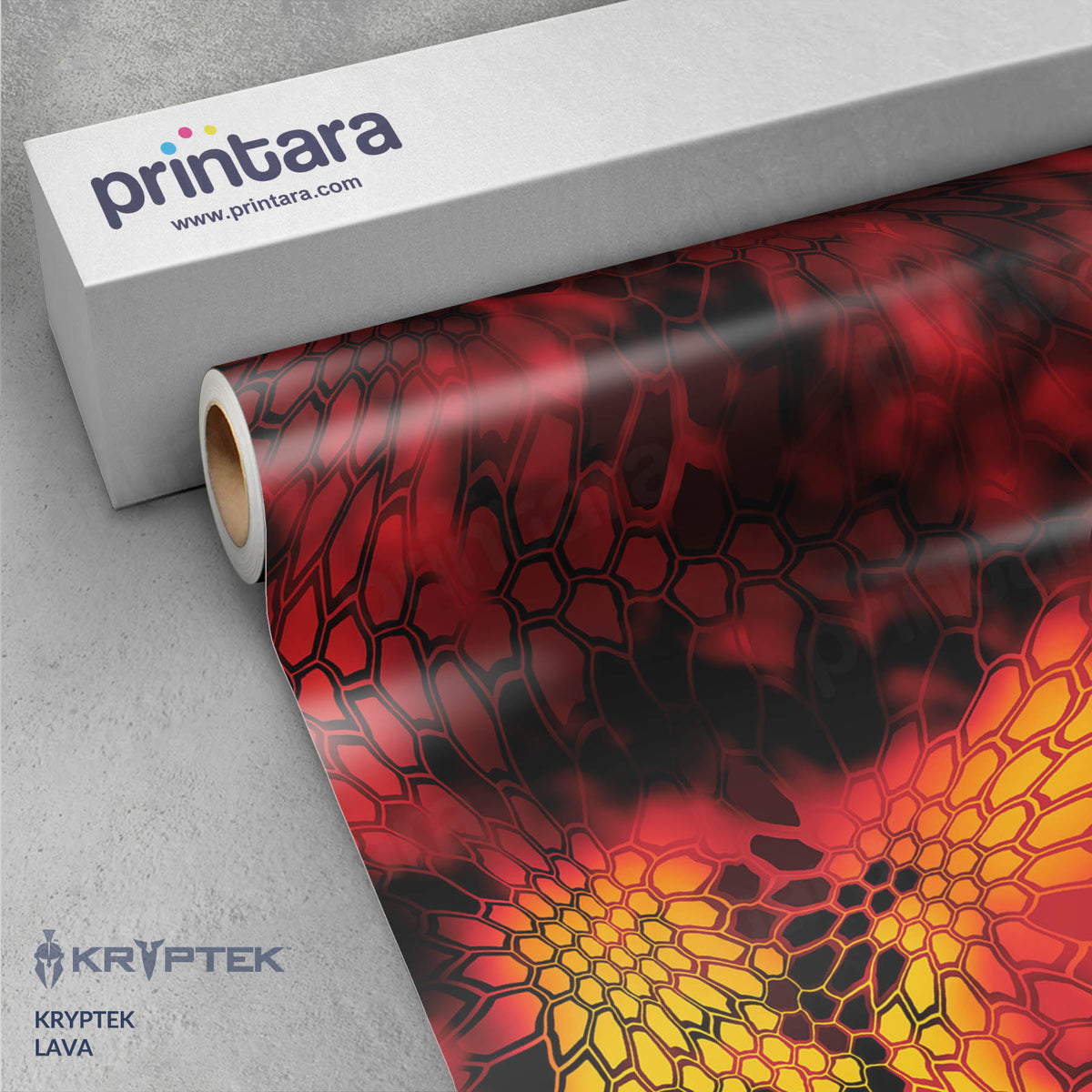 Kryptek Lava Gun Skin Vinyl Wrap