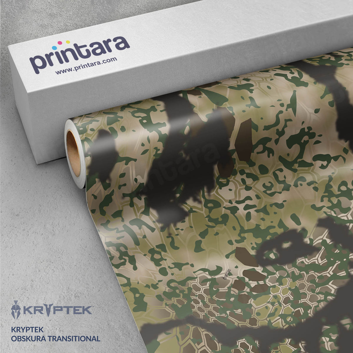 Kryptek Obskura Transitional Brown Gun Skin Vinyl Wrap